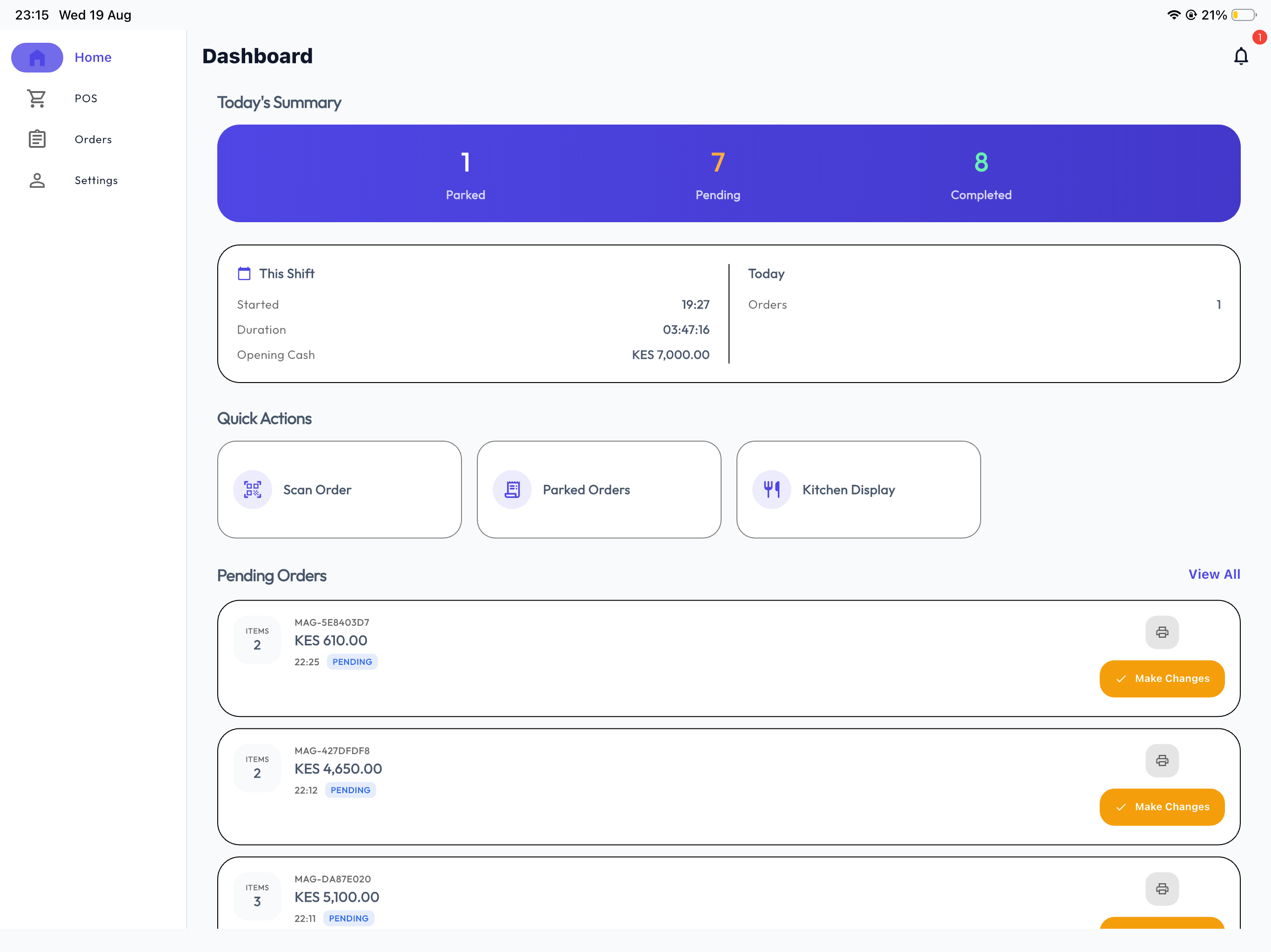 MagdaPOS Worker App